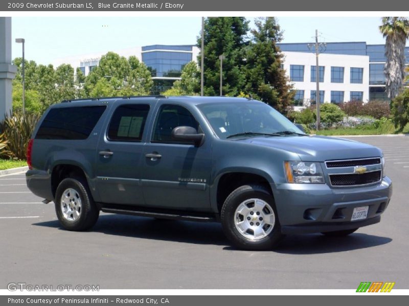 Blue Granite Metallic / Ebony 2009 Chevrolet Suburban LS