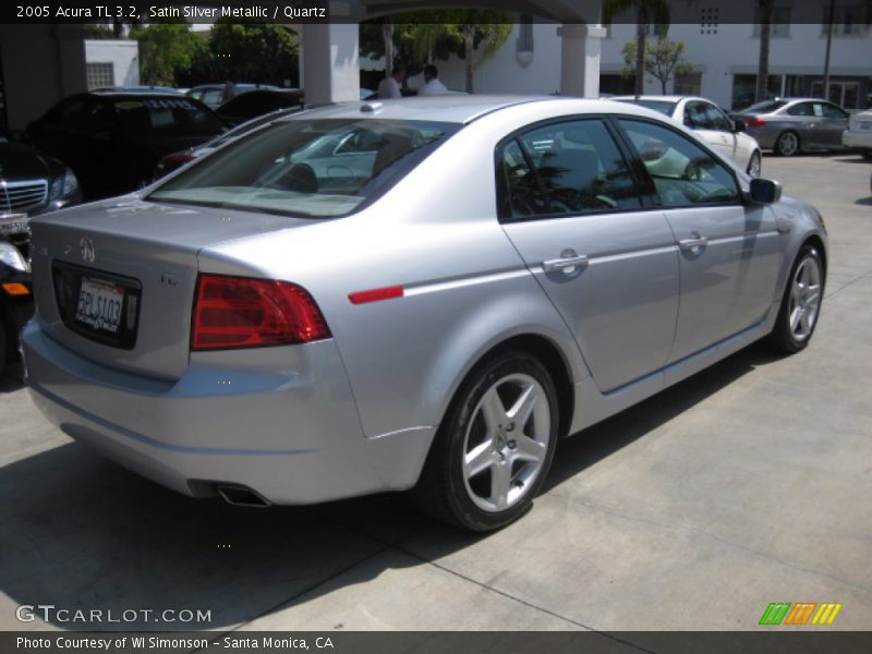Satin Silver Metallic / Quartz 2005 Acura TL 3.2