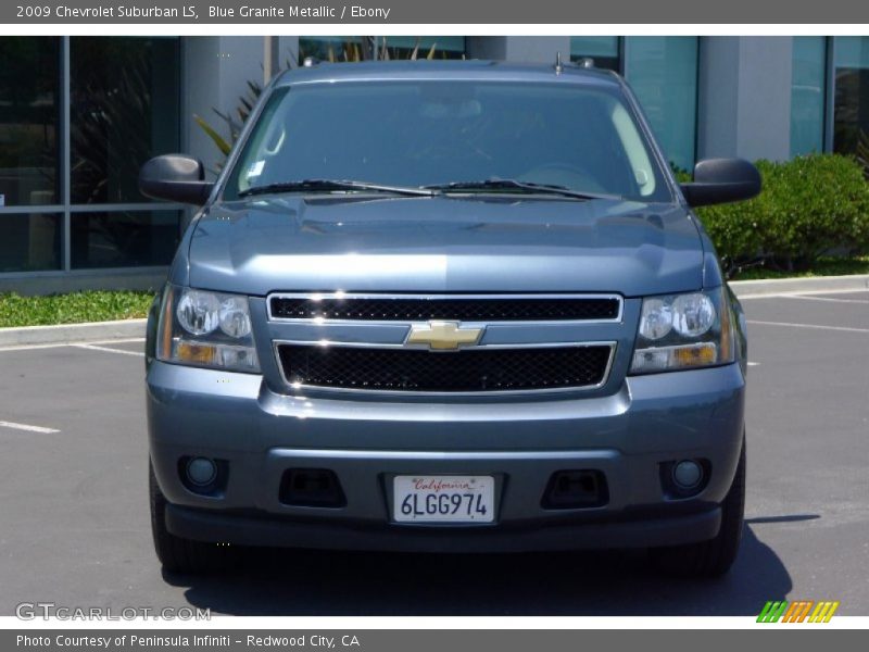 Blue Granite Metallic / Ebony 2009 Chevrolet Suburban LS