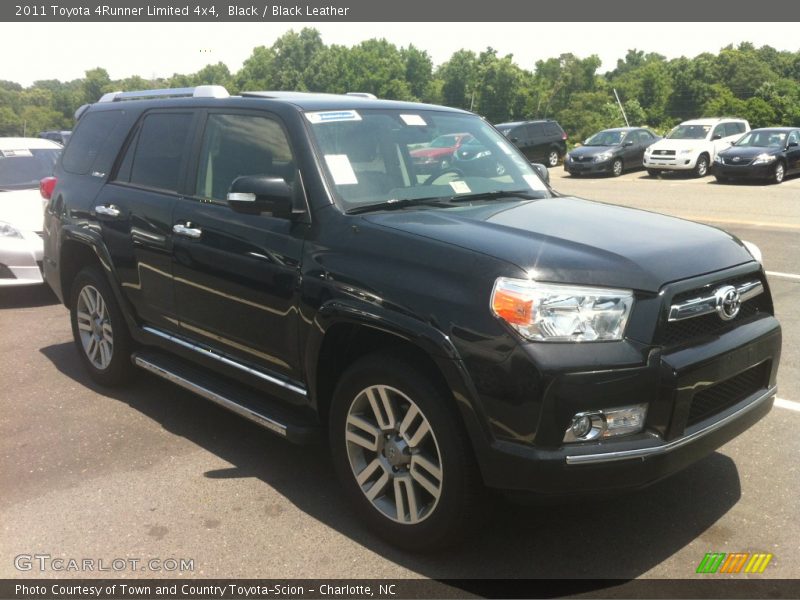 Black / Black Leather 2011 Toyota 4Runner Limited 4x4