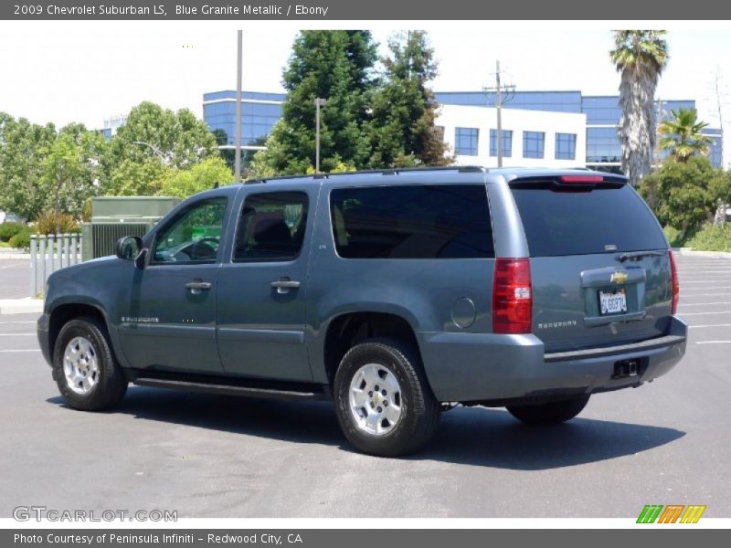 Blue Granite Metallic / Ebony 2009 Chevrolet Suburban LS