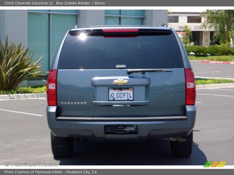 Blue Granite Metallic / Ebony 2009 Chevrolet Suburban LS