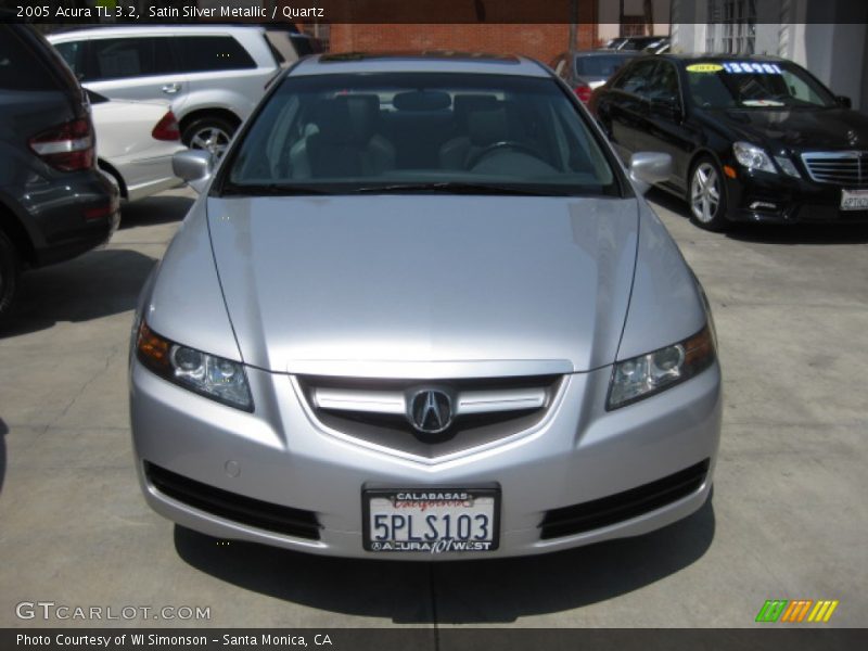 Satin Silver Metallic / Quartz 2005 Acura TL 3.2