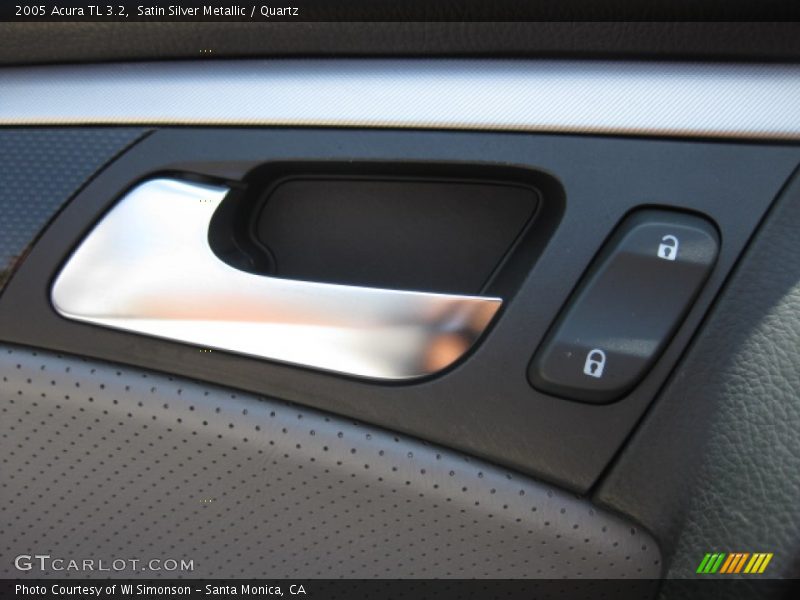 Satin Silver Metallic / Quartz 2005 Acura TL 3.2