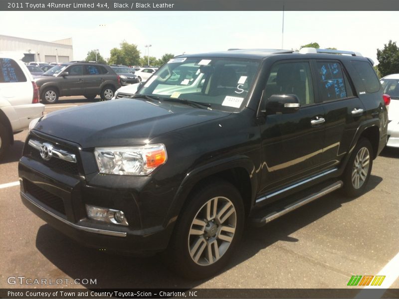 Black / Black Leather 2011 Toyota 4Runner Limited 4x4
