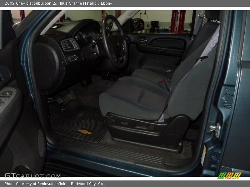 Blue Granite Metallic / Ebony 2009 Chevrolet Suburban LS
