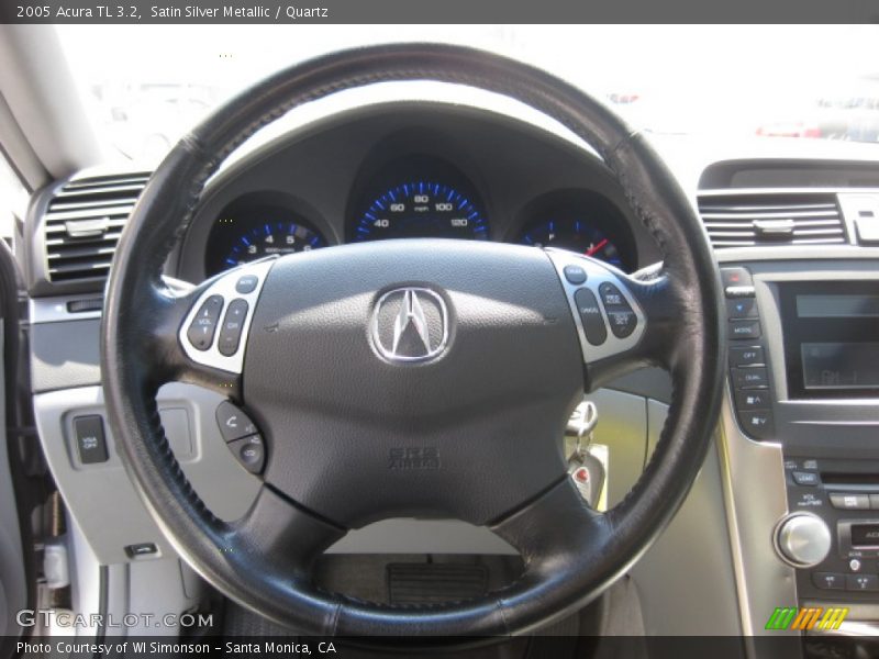 Satin Silver Metallic / Quartz 2005 Acura TL 3.2