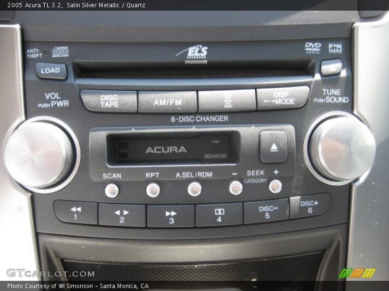 Satin Silver Metallic / Quartz 2005 Acura TL 3.2