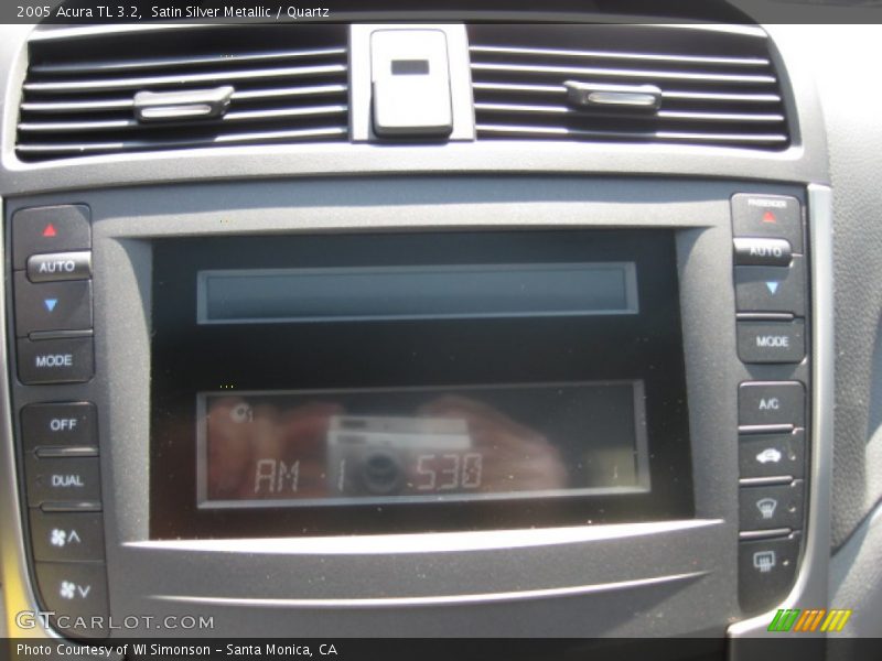 Satin Silver Metallic / Quartz 2005 Acura TL 3.2