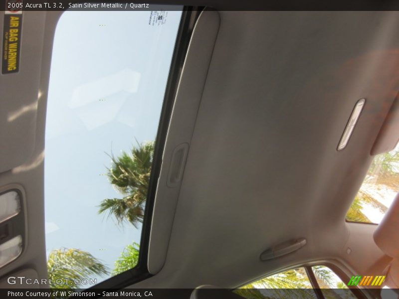 Satin Silver Metallic / Quartz 2005 Acura TL 3.2