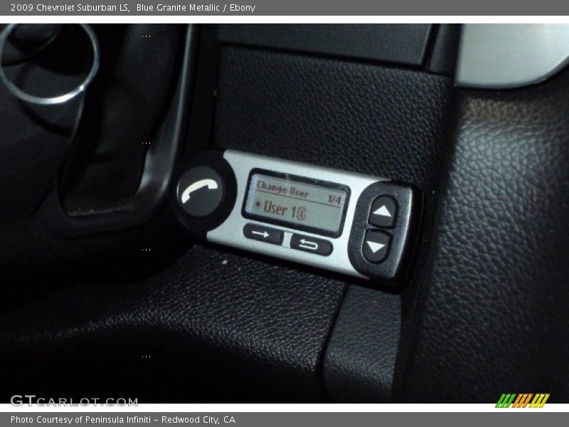 Blue Granite Metallic / Ebony 2009 Chevrolet Suburban LS
