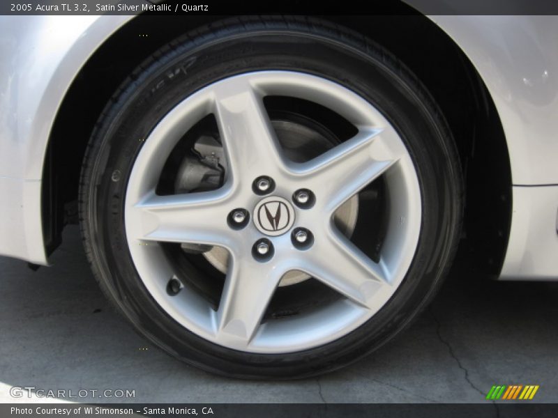 Satin Silver Metallic / Quartz 2005 Acura TL 3.2