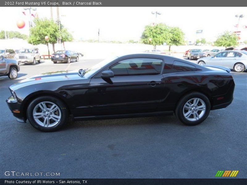Black / Charcoal Black 2012 Ford Mustang V6 Coupe