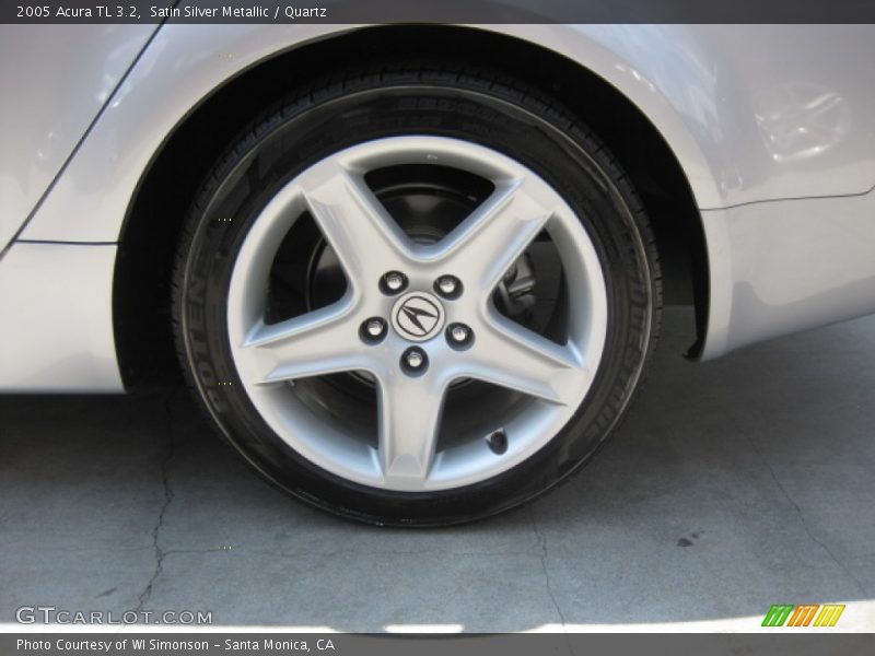 Satin Silver Metallic / Quartz 2005 Acura TL 3.2