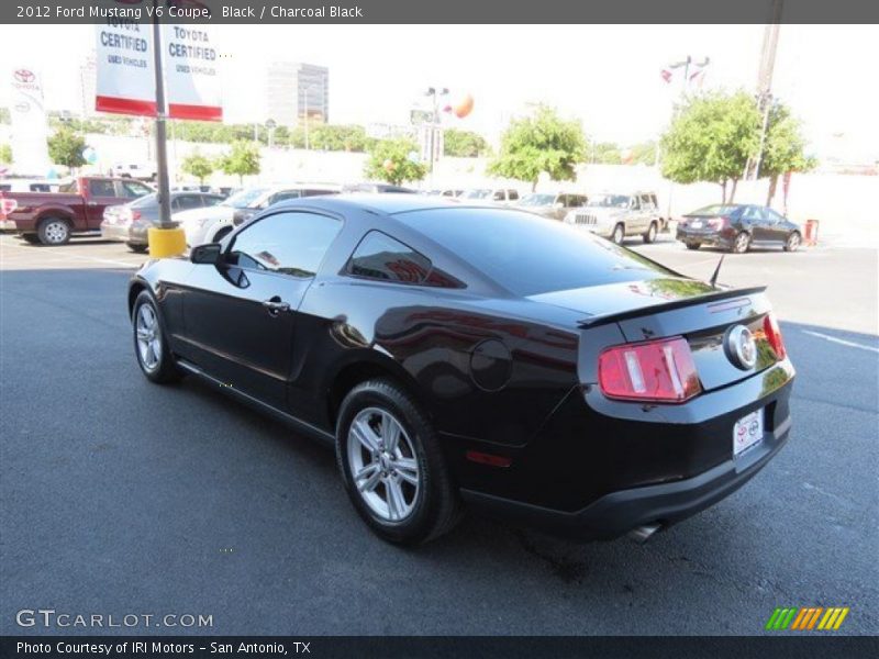 Black / Charcoal Black 2012 Ford Mustang V6 Coupe