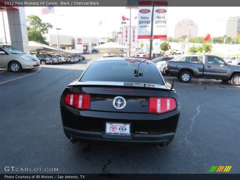 Black / Charcoal Black 2012 Ford Mustang V6 Coupe