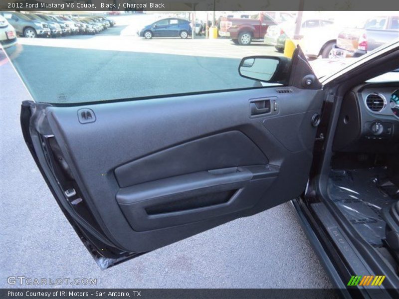 Black / Charcoal Black 2012 Ford Mustang V6 Coupe