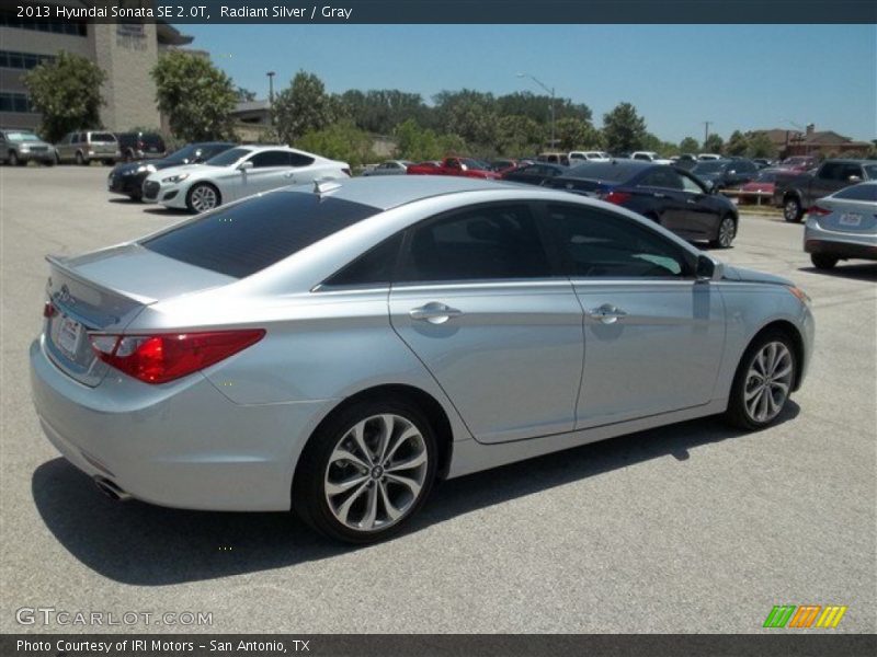 Radiant Silver / Gray 2013 Hyundai Sonata SE 2.0T