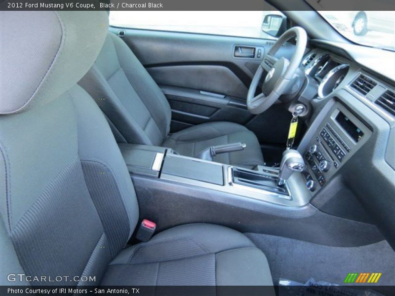 Black / Charcoal Black 2012 Ford Mustang V6 Coupe