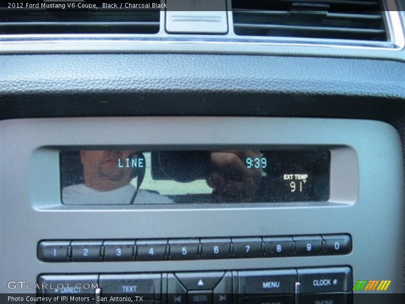 Black / Charcoal Black 2012 Ford Mustang V6 Coupe