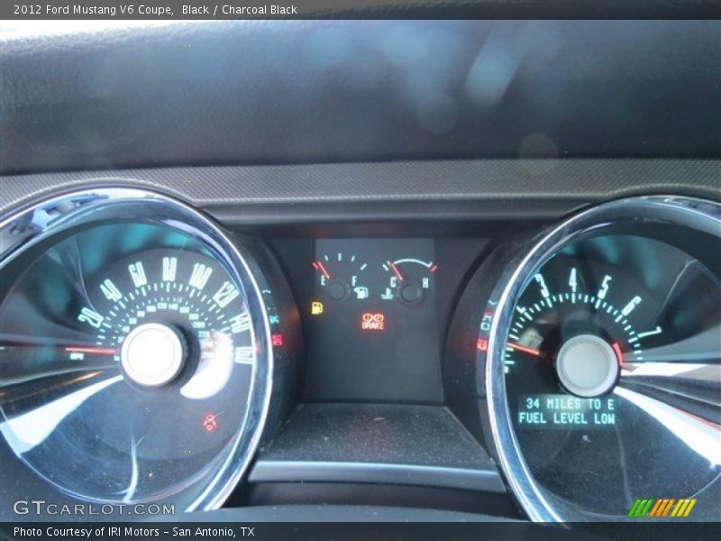 Black / Charcoal Black 2012 Ford Mustang V6 Coupe