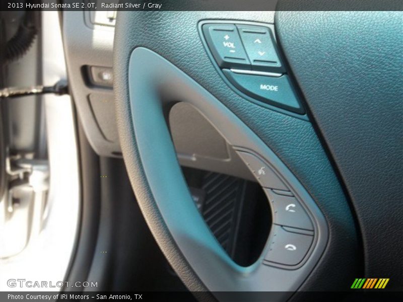 Radiant Silver / Gray 2013 Hyundai Sonata SE 2.0T
