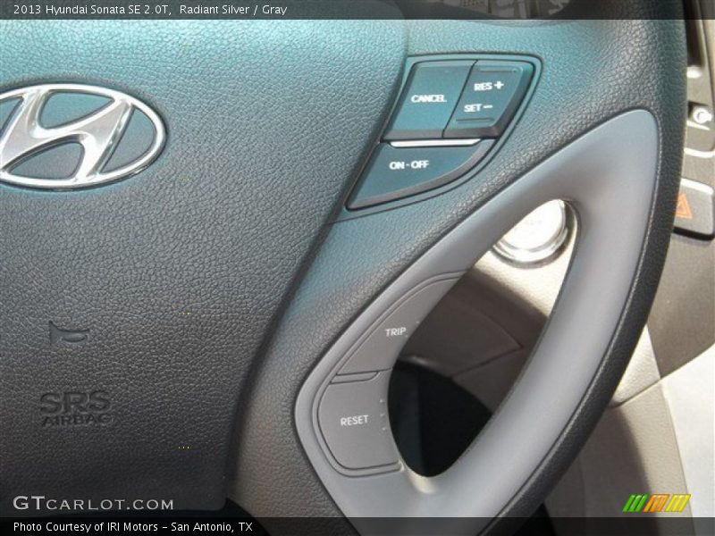 Radiant Silver / Gray 2013 Hyundai Sonata SE 2.0T