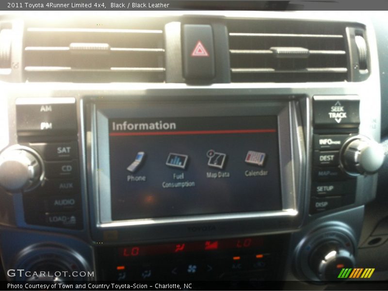 Black / Black Leather 2011 Toyota 4Runner Limited 4x4