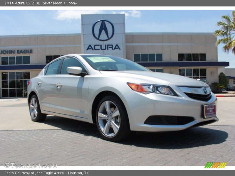 Silver Moon / Ebony 2014 Acura ILX 2.0L