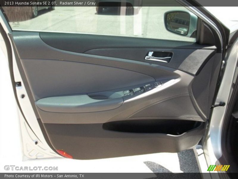 Radiant Silver / Gray 2013 Hyundai Sonata SE 2.0T