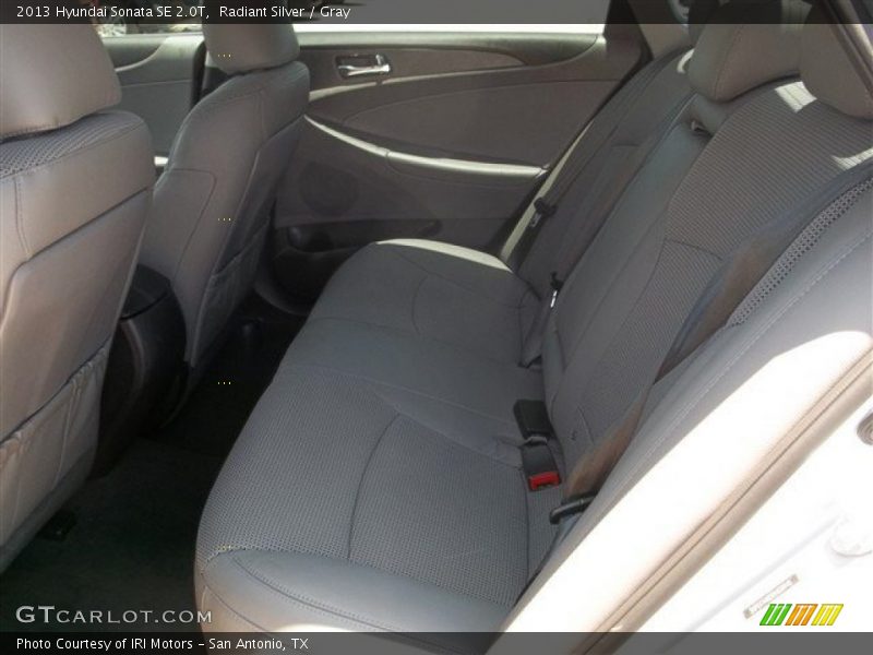 Radiant Silver / Gray 2013 Hyundai Sonata SE 2.0T