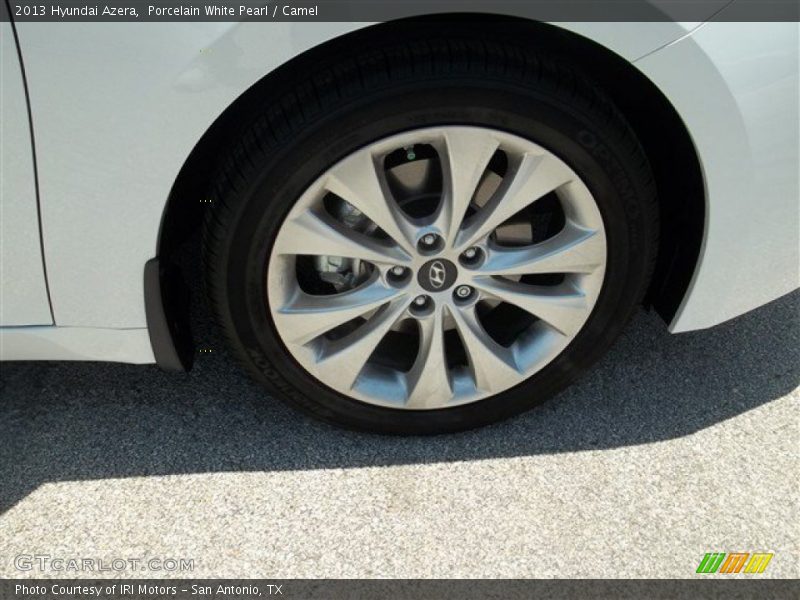 Porcelain White Pearl / Camel 2013 Hyundai Azera