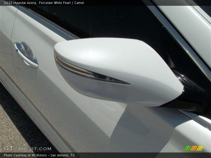 Porcelain White Pearl / Camel 2013 Hyundai Azera