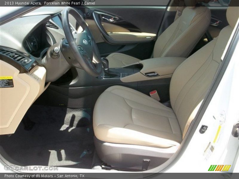 Porcelain White Pearl / Camel 2013 Hyundai Azera