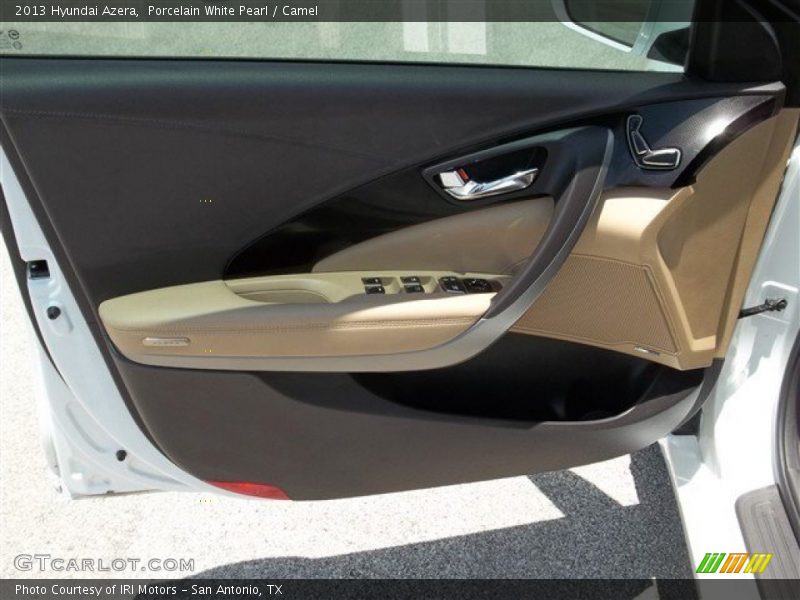 Porcelain White Pearl / Camel 2013 Hyundai Azera