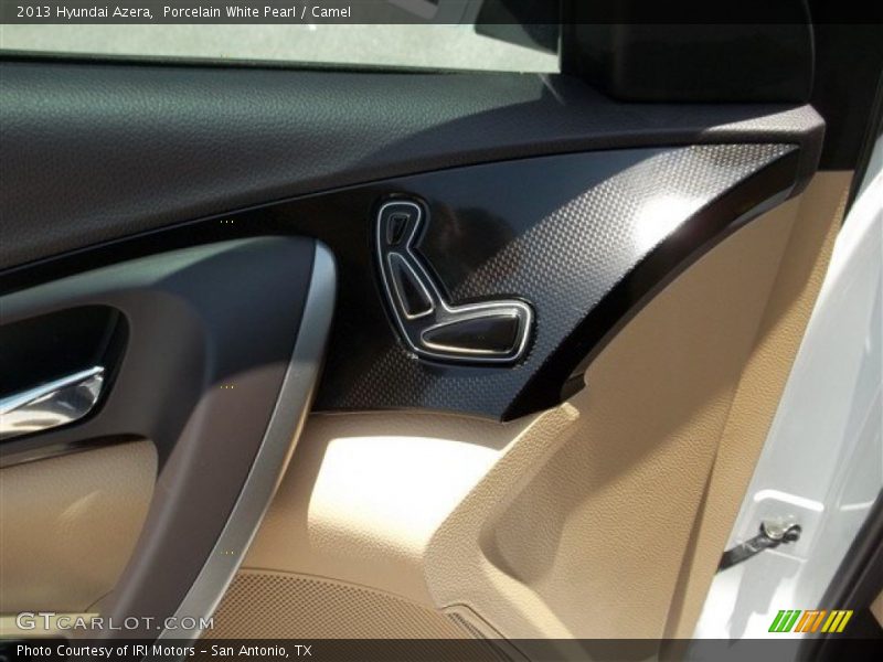 Porcelain White Pearl / Camel 2013 Hyundai Azera