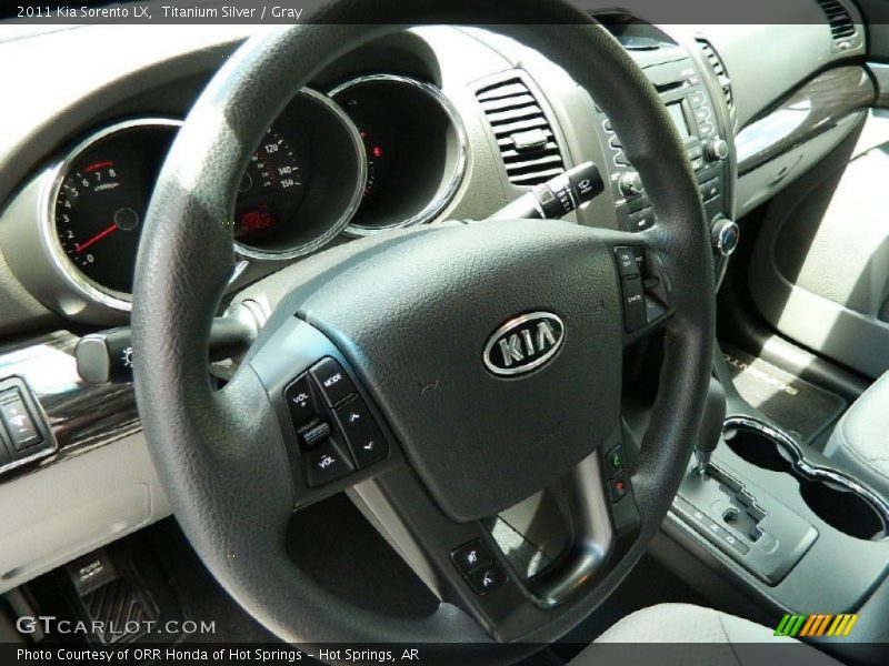 Titanium Silver / Gray 2011 Kia Sorento LX