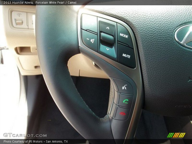 Porcelain White Pearl / Camel 2013 Hyundai Azera