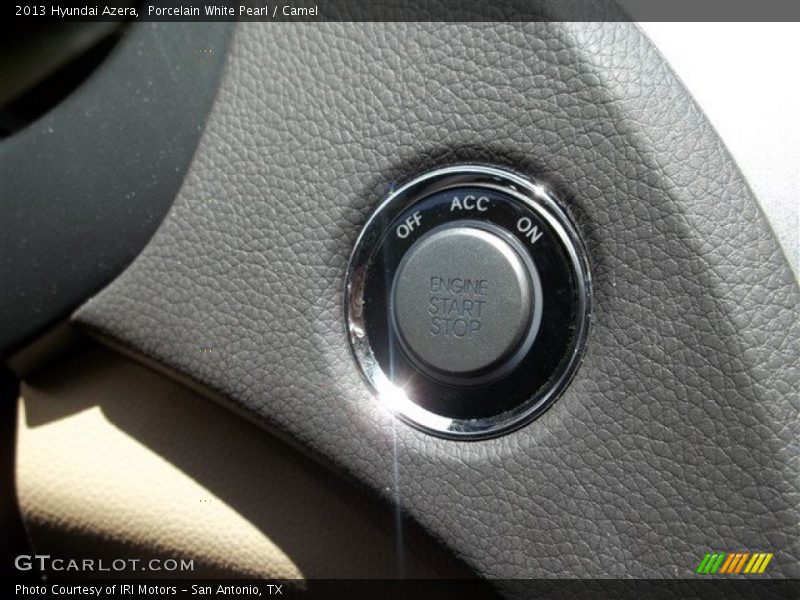Porcelain White Pearl / Camel 2013 Hyundai Azera