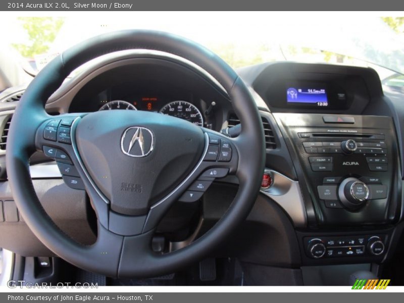 Silver Moon / Ebony 2014 Acura ILX 2.0L