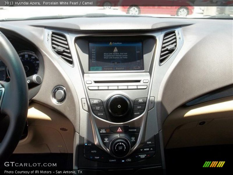 Porcelain White Pearl / Camel 2013 Hyundai Azera