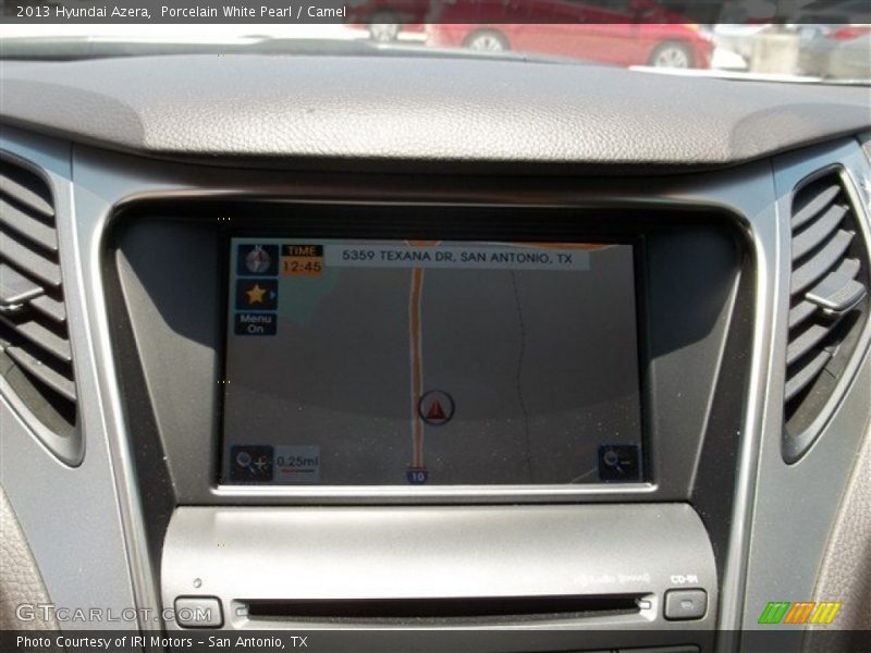 Porcelain White Pearl / Camel 2013 Hyundai Azera