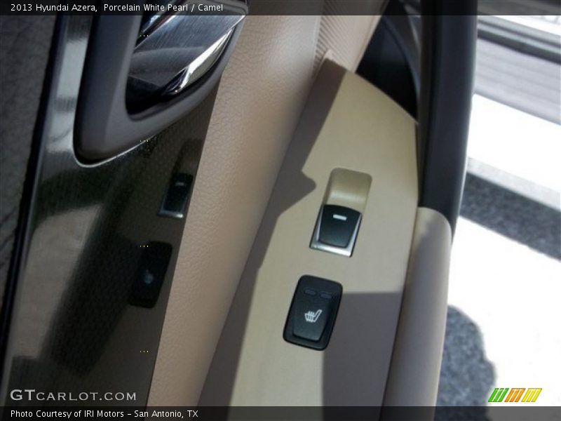 Porcelain White Pearl / Camel 2013 Hyundai Azera