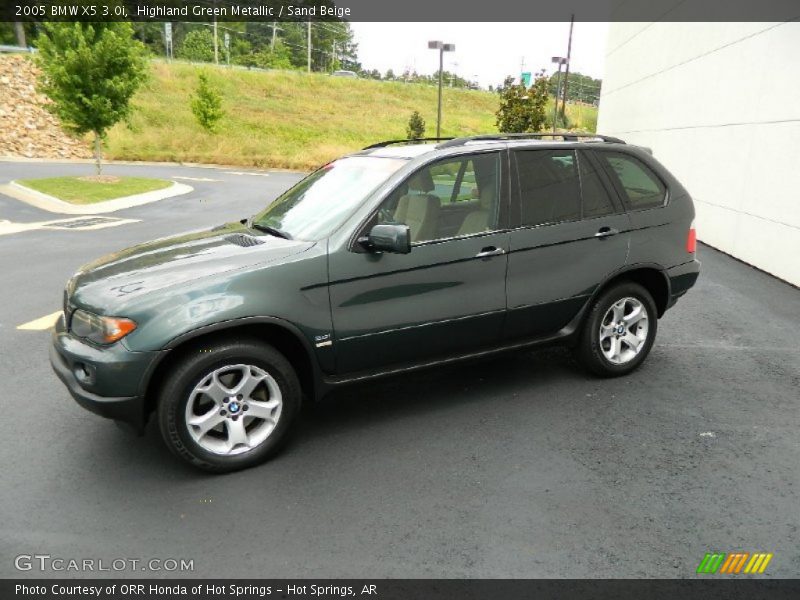  2005 X5 3.0i Highland Green Metallic