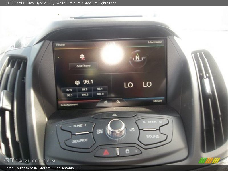 White Platinum / Medium Light Stone 2013 Ford C-Max Hybrid SEL