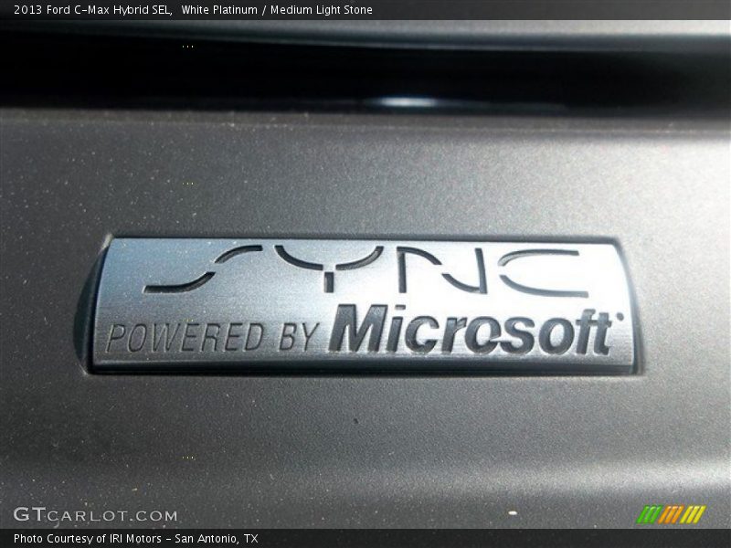 White Platinum / Medium Light Stone 2013 Ford C-Max Hybrid SEL