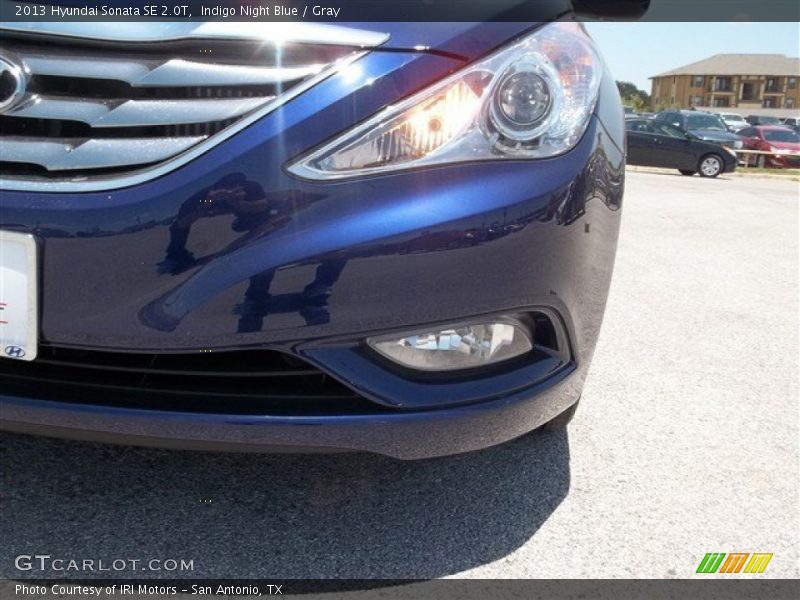 Indigo Night Blue / Gray 2013 Hyundai Sonata SE 2.0T