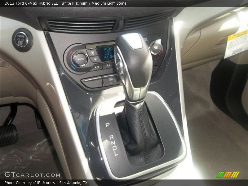 White Platinum / Medium Light Stone 2013 Ford C-Max Hybrid SEL
