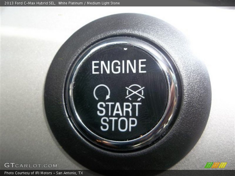 White Platinum / Medium Light Stone 2013 Ford C-Max Hybrid SEL