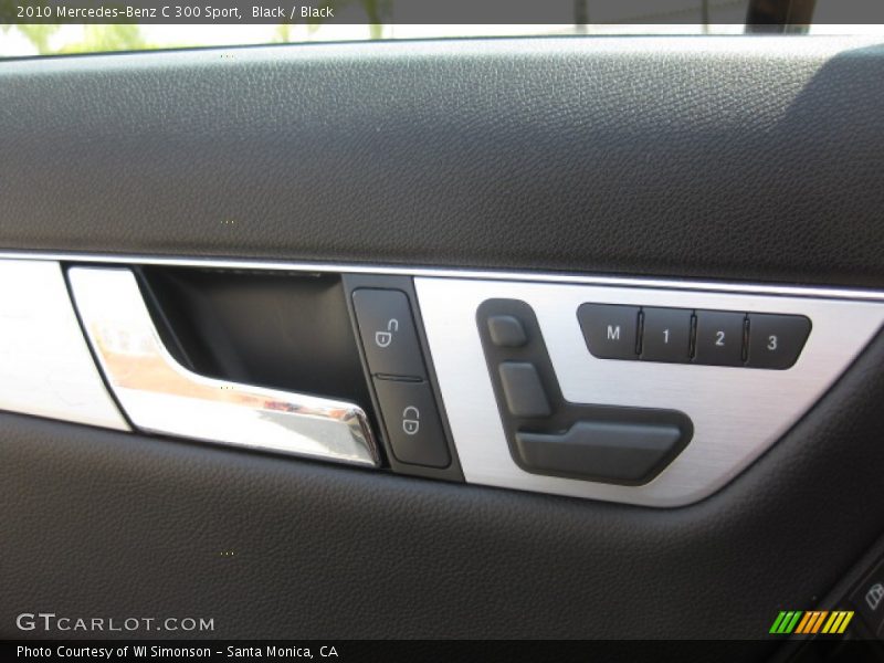 Black / Black 2010 Mercedes-Benz C 300 Sport
